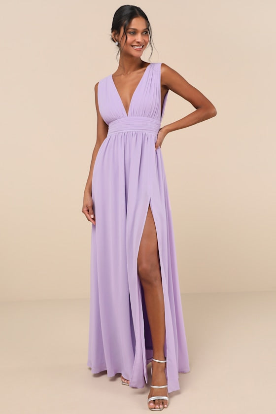 Heavenly Hues Pink Floral Maxi Dress