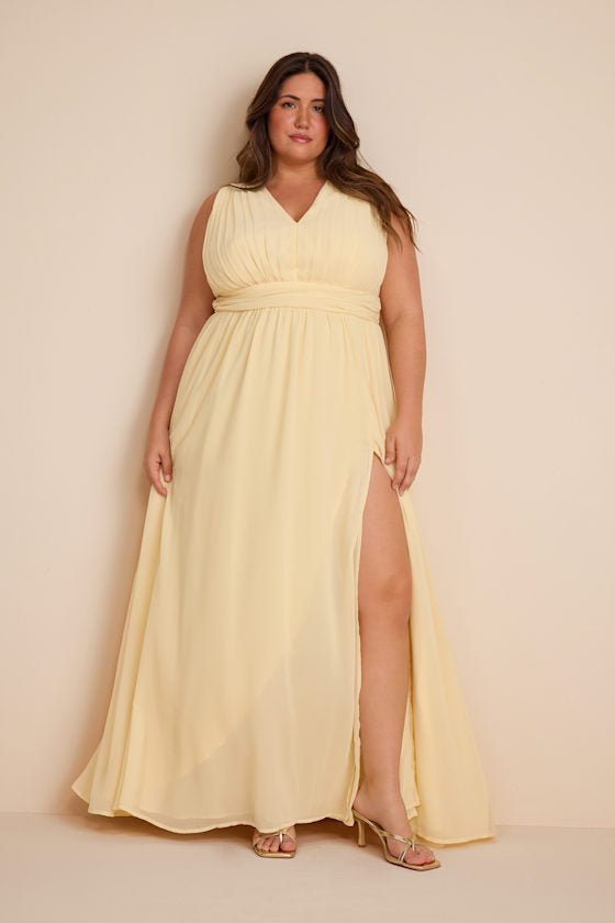 Heavenly Hues Lavender Maxi Dress