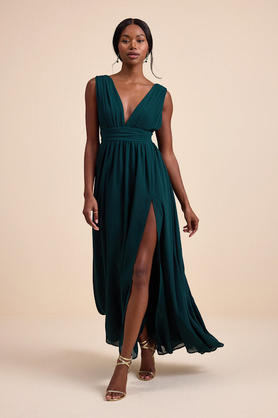 Heavenly Hues Lavender Maxi Dress